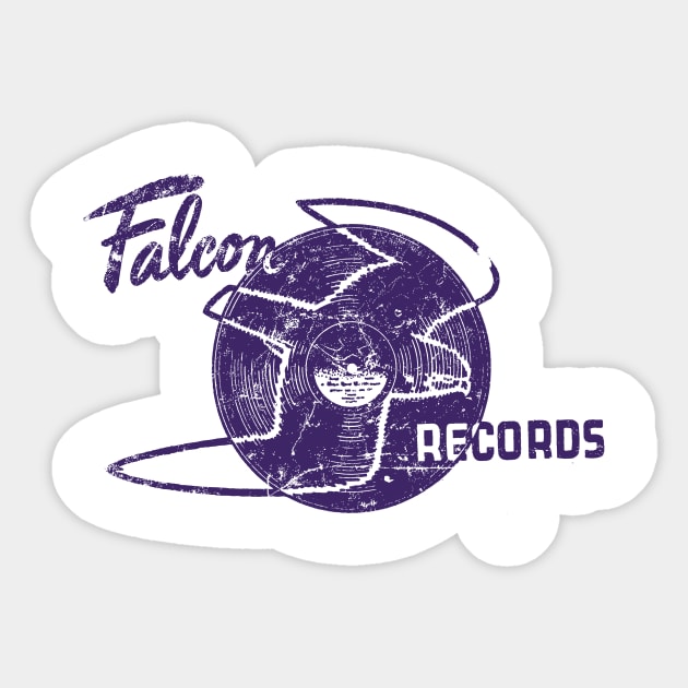 Falcon Records Sticker by MindsparkCreative